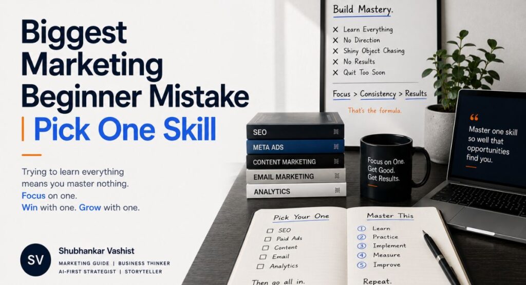 Biggest Marketing Beginner` Mistake